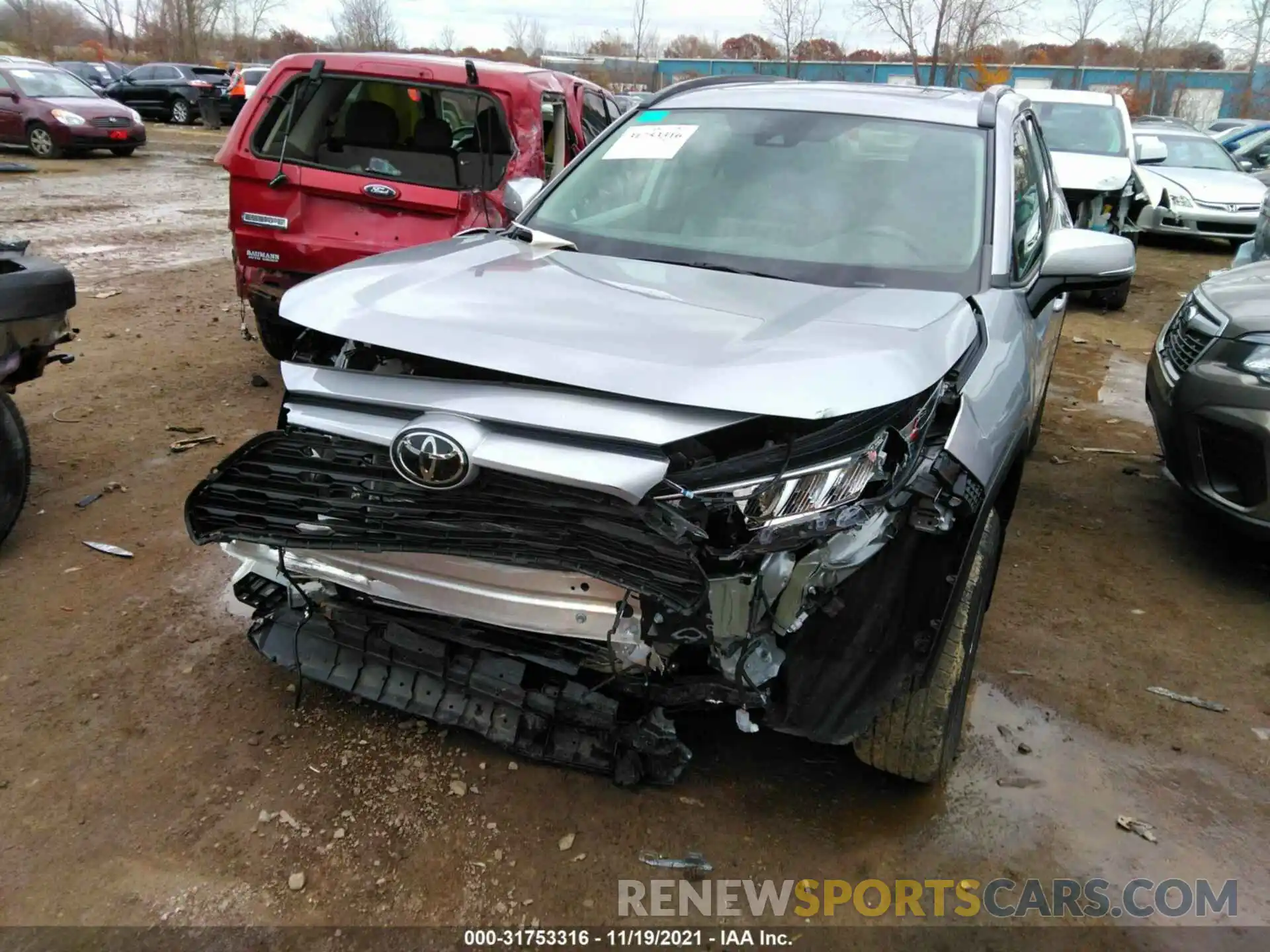 5 Photograph of a damaged car 2T3P1RFV3KW068780 TOYOTA RAV4 2019