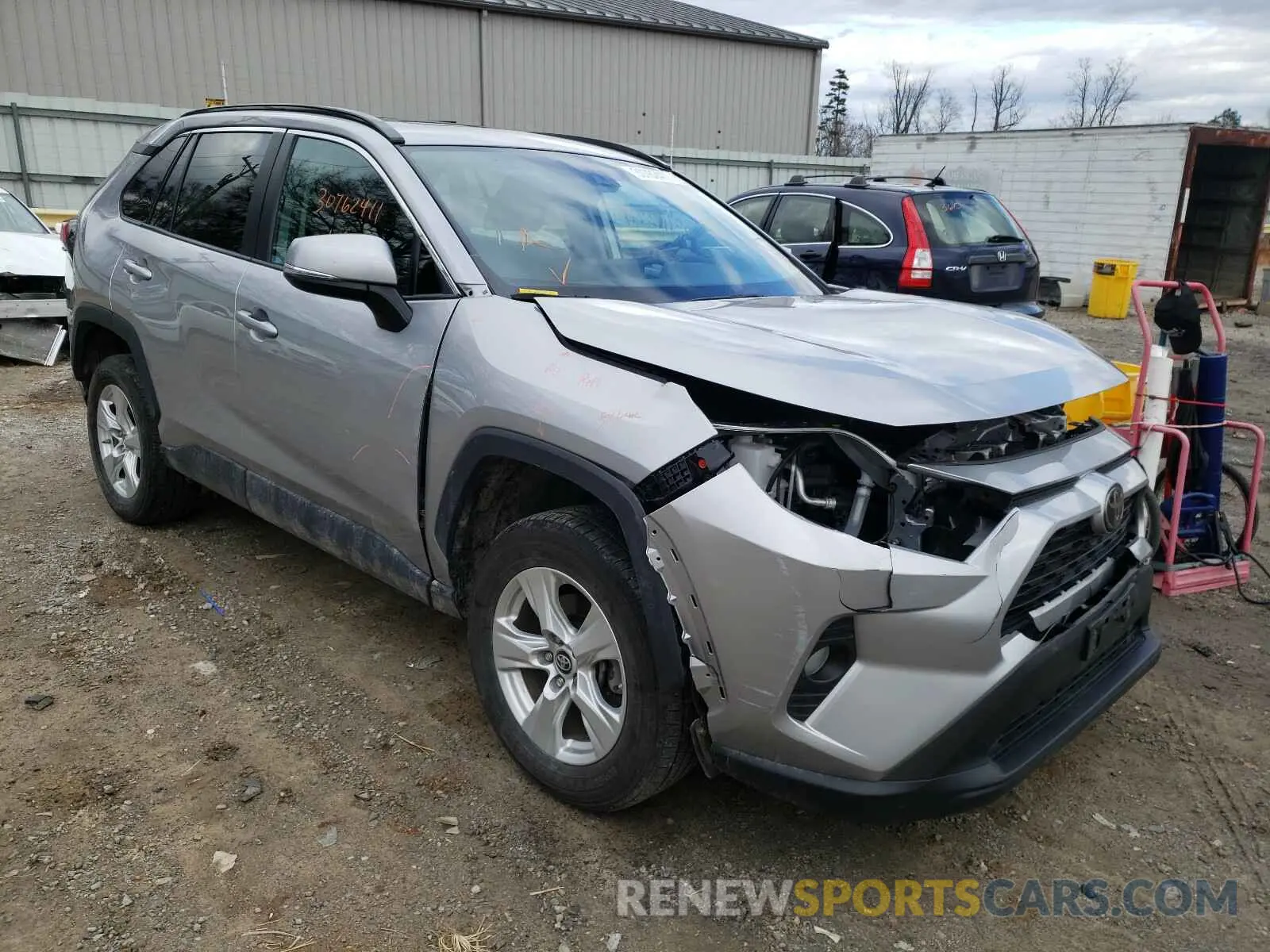 1 Photograph of a damaged car 2T3P1RFV4KC002661 TOYOTA RAV4 2019