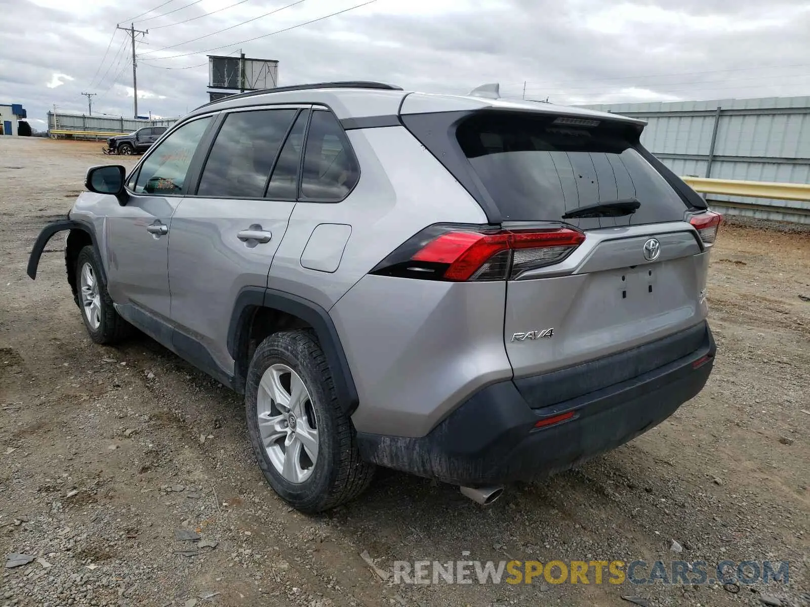 3 Photograph of a damaged car 2T3P1RFV4KC002661 TOYOTA RAV4 2019