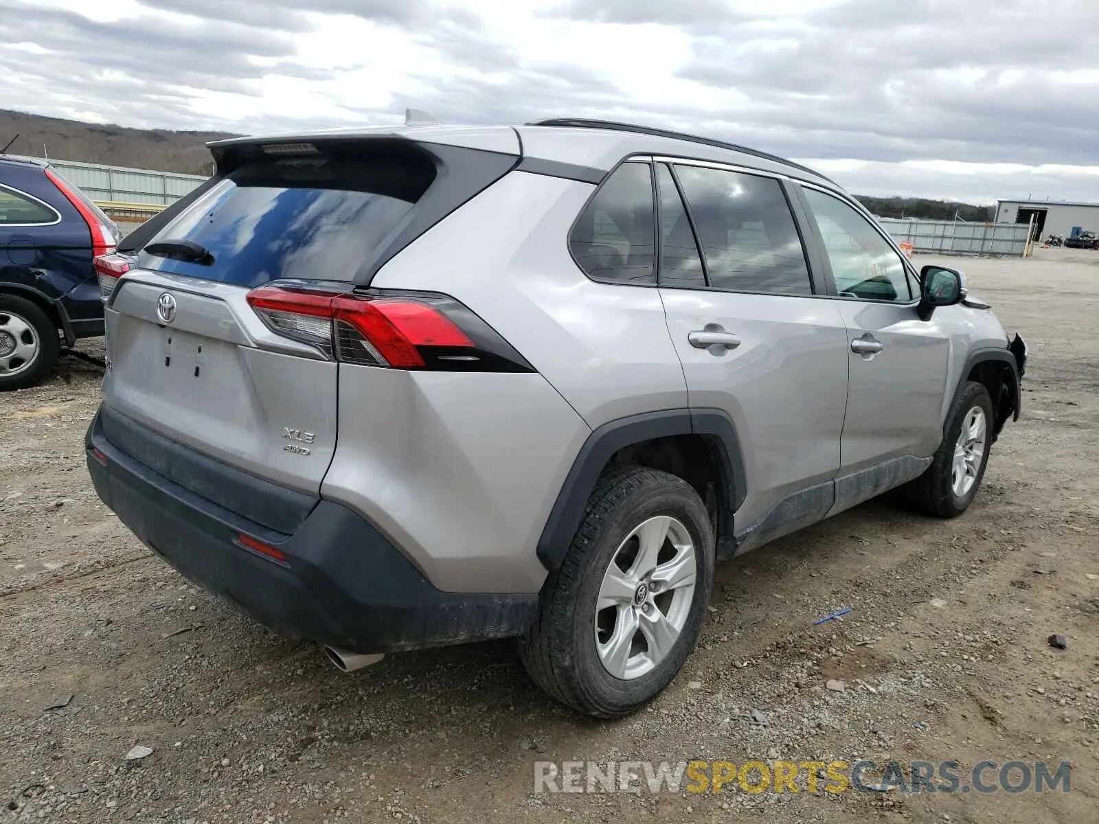 4 Photograph of a damaged car 2T3P1RFV4KC002661 TOYOTA RAV4 2019