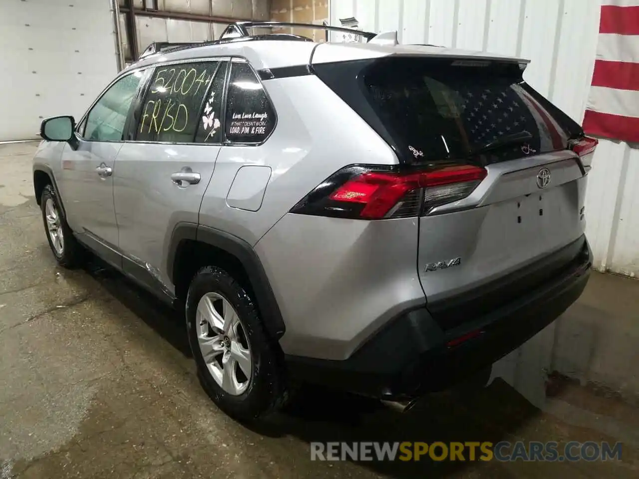 3 Photograph of a damaged car 2T3P1RFV4KC004538 TOYOTA RAV4 2019