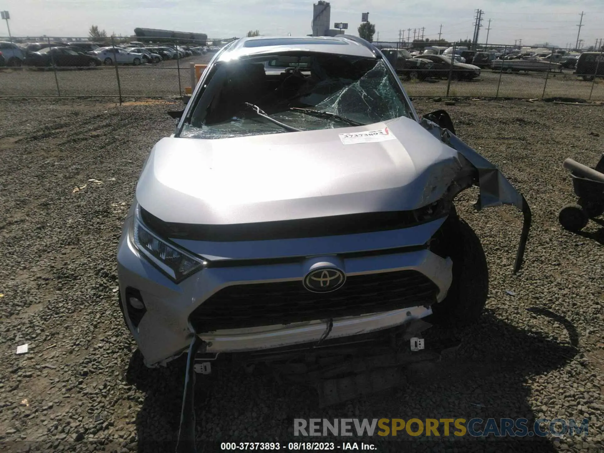 12 Photograph of a damaged car 2T3P1RFV4KC008069 TOYOTA RAV4 2019
