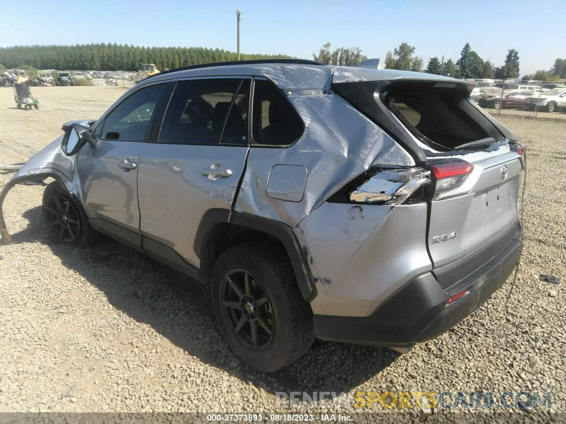 3 Photograph of a damaged car 2T3P1RFV4KC008069 TOYOTA RAV4 2019