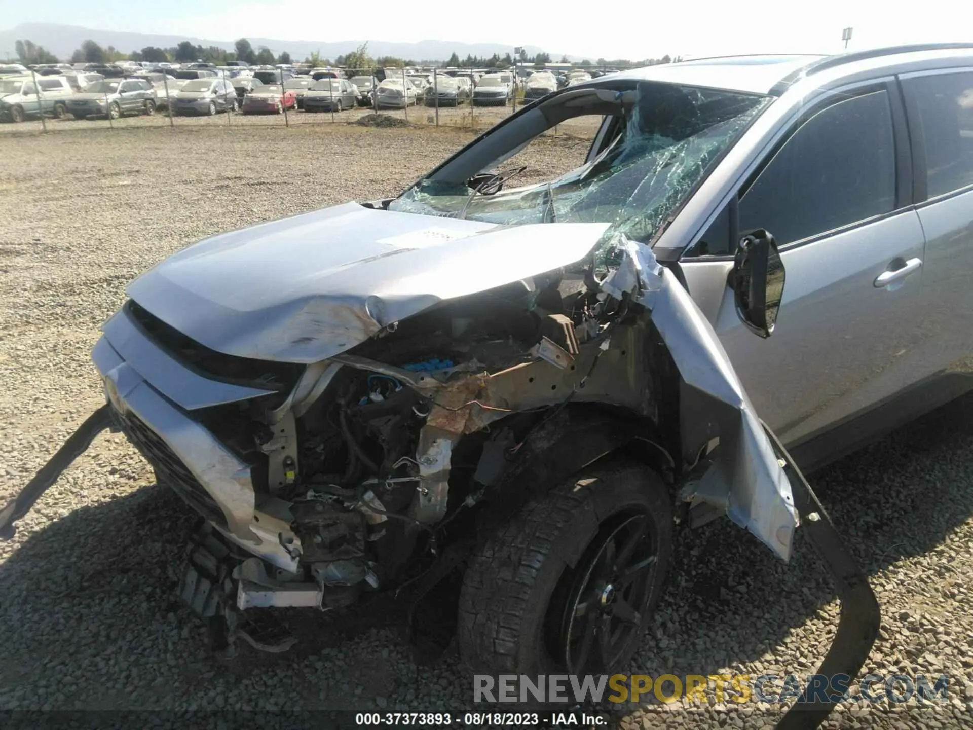 6 Photograph of a damaged car 2T3P1RFV4KC008069 TOYOTA RAV4 2019