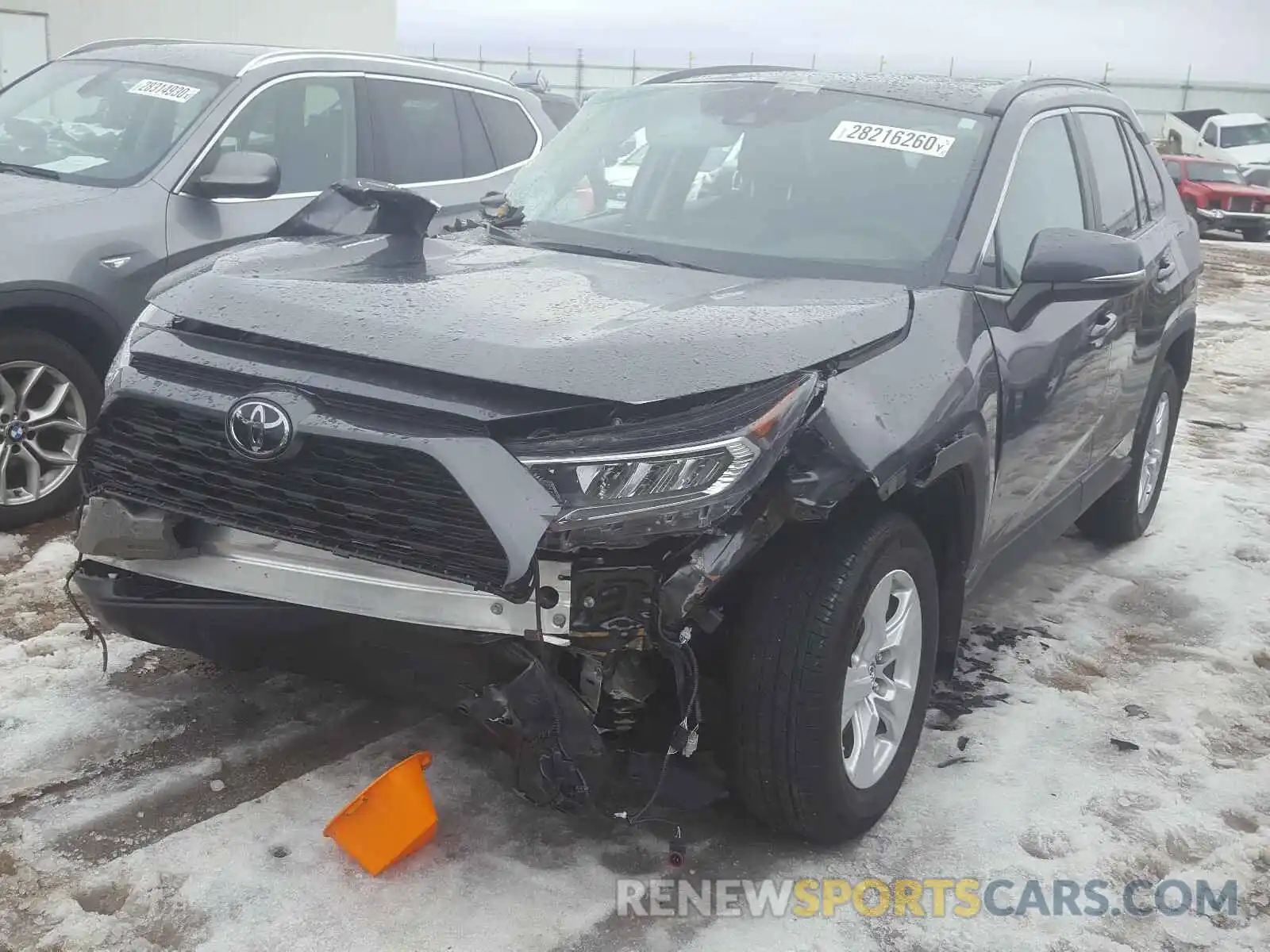 2 Photograph of a damaged car 2T3P1RFV4KC019234 TOYOTA RAV4 2019