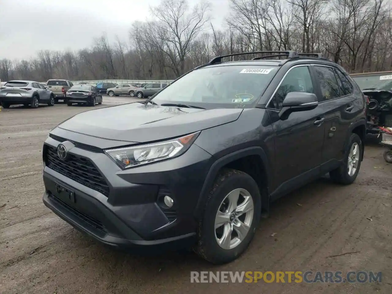 2 Photograph of a damaged car 2T3P1RFV4KC023400 TOYOTA RAV4 2019