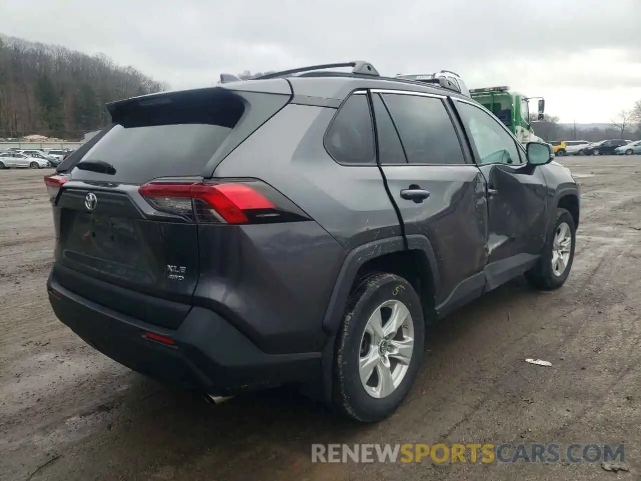 4 Photograph of a damaged car 2T3P1RFV4KC023400 TOYOTA RAV4 2019