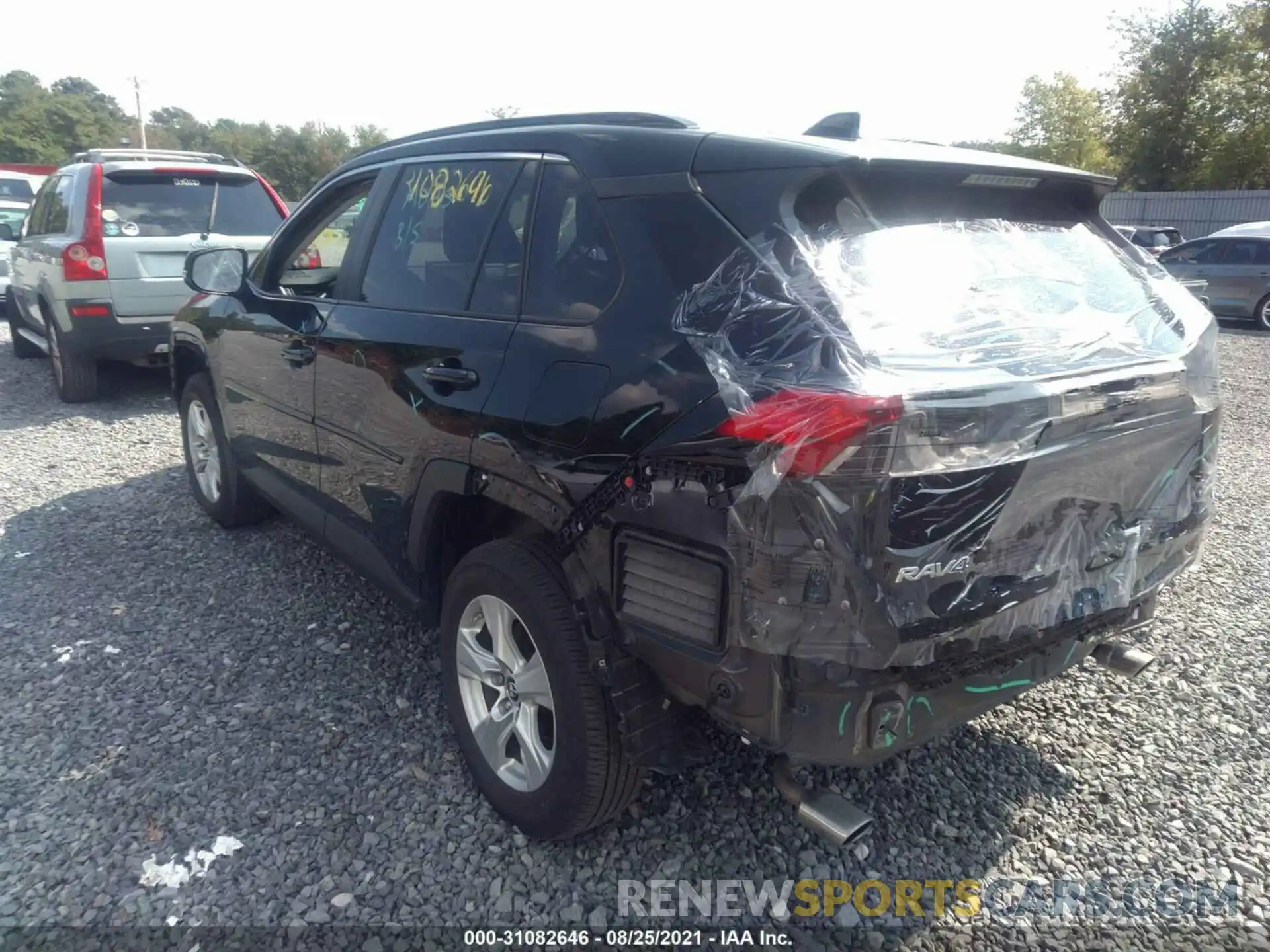 3 Photograph of a damaged car 2T3P1RFV4KC037815 TOYOTA RAV4 2019