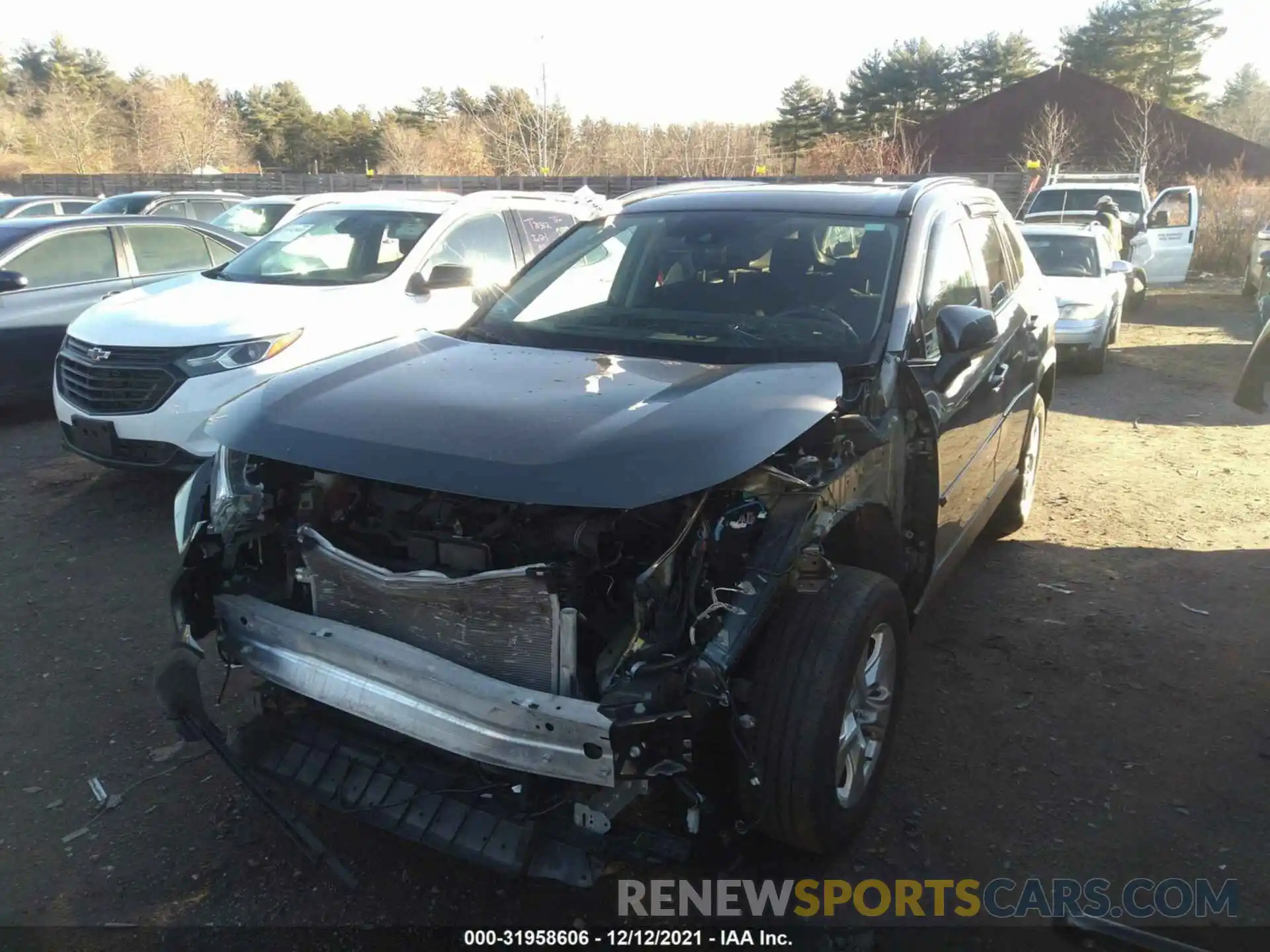 2 Photograph of a damaged car 2T3P1RFV4KC041072 TOYOTA RAV4 2019