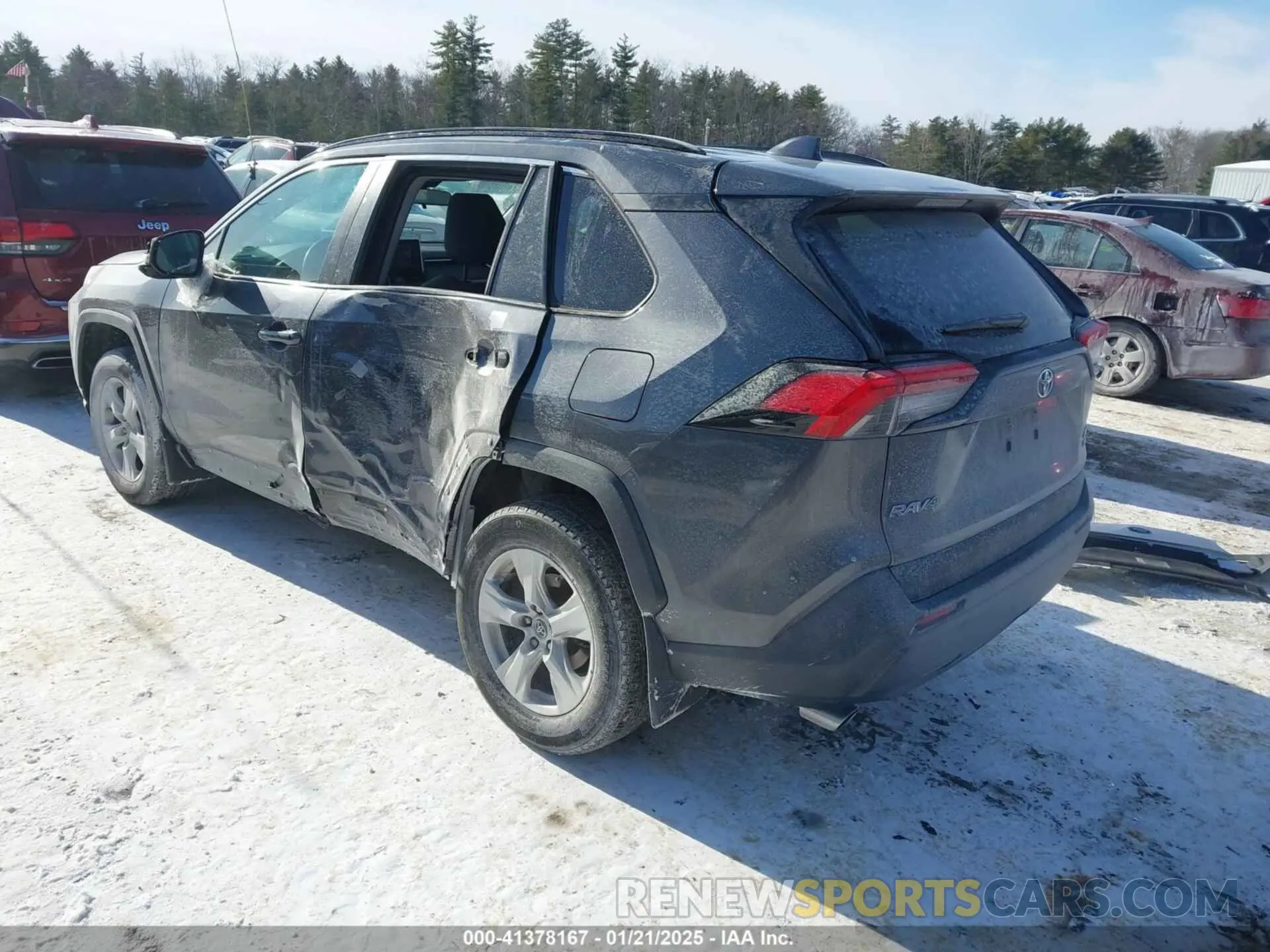 3 Photograph of a damaged car 2T3P1RFV4KC045087 TOYOTA RAV4 2019