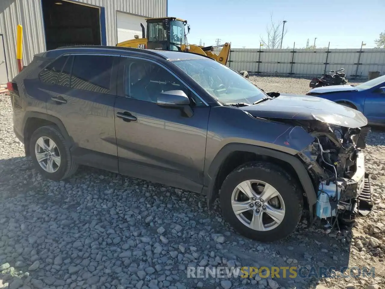 4 Photograph of a damaged car 2T3P1RFV4KW022293 TOYOTA RAV4 2019