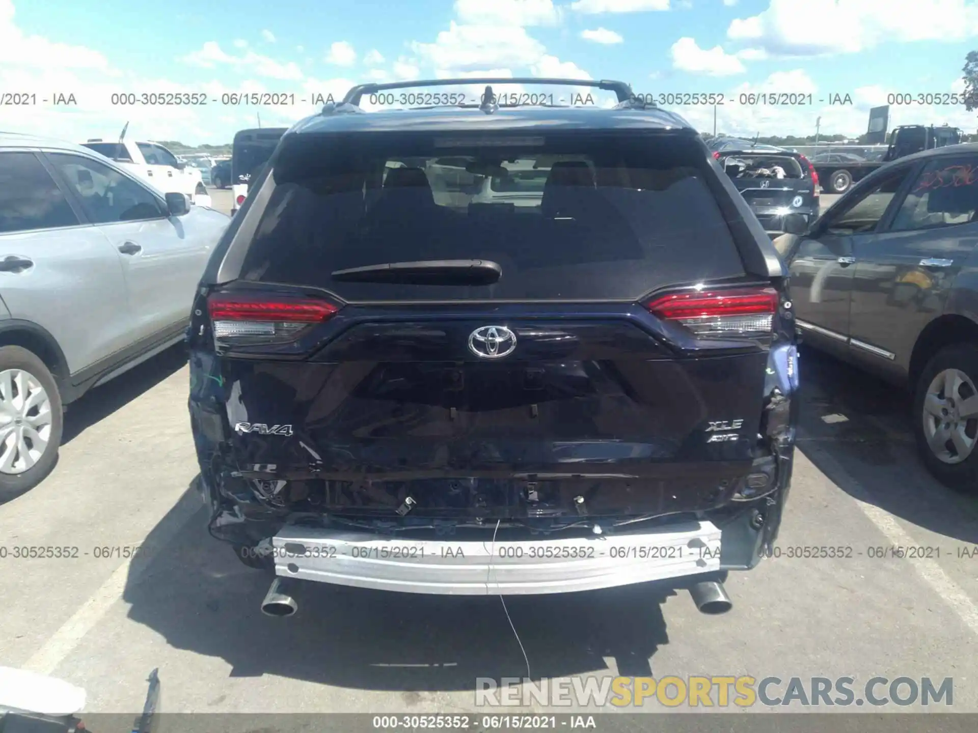 6 Photograph of a damaged car 2T3P1RFV4KW040261 TOYOTA RAV4 2019