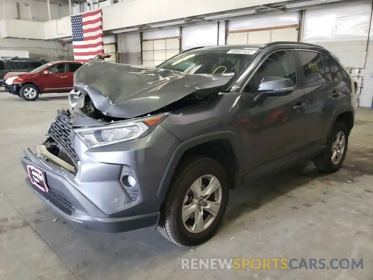 2 Photograph of a damaged car 2T3P1RFV4KW043600 TOYOTA RAV4 2019