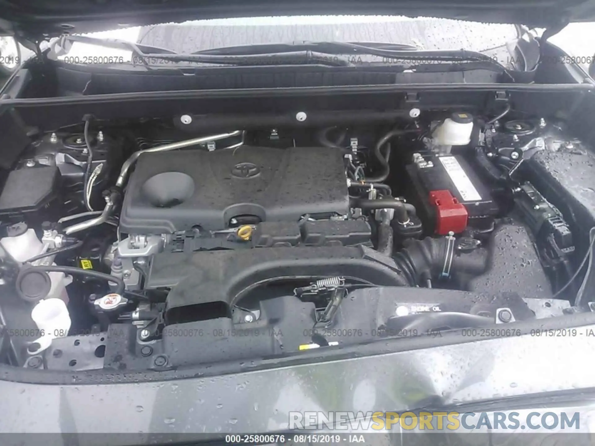 10 Photograph of a damaged car 2T3P1RFV4KW044195 TOYOTA RAV4 2019