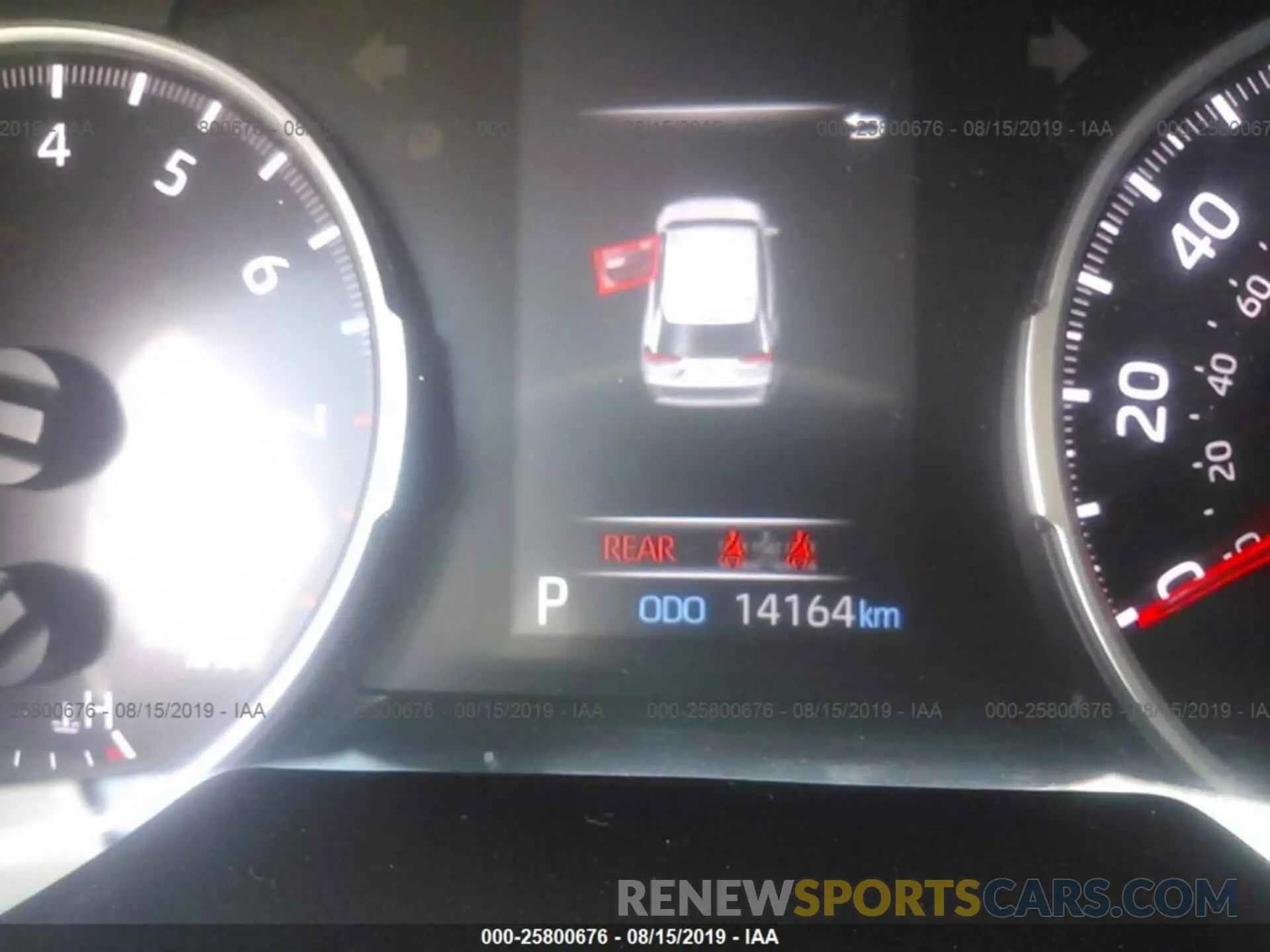 7 Photograph of a damaged car 2T3P1RFV4KW044195 TOYOTA RAV4 2019