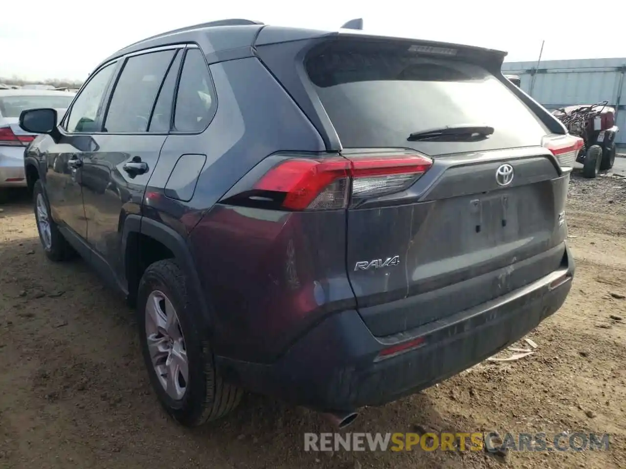 3 Photograph of a damaged car 2T3P1RFV4KW044827 TOYOTA RAV4 2019