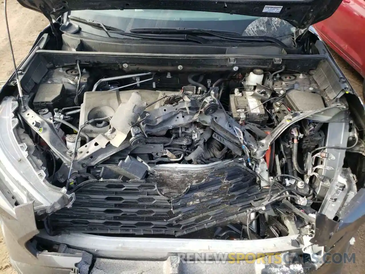 7 Photograph of a damaged car 2T3P1RFV4KW044827 TOYOTA RAV4 2019