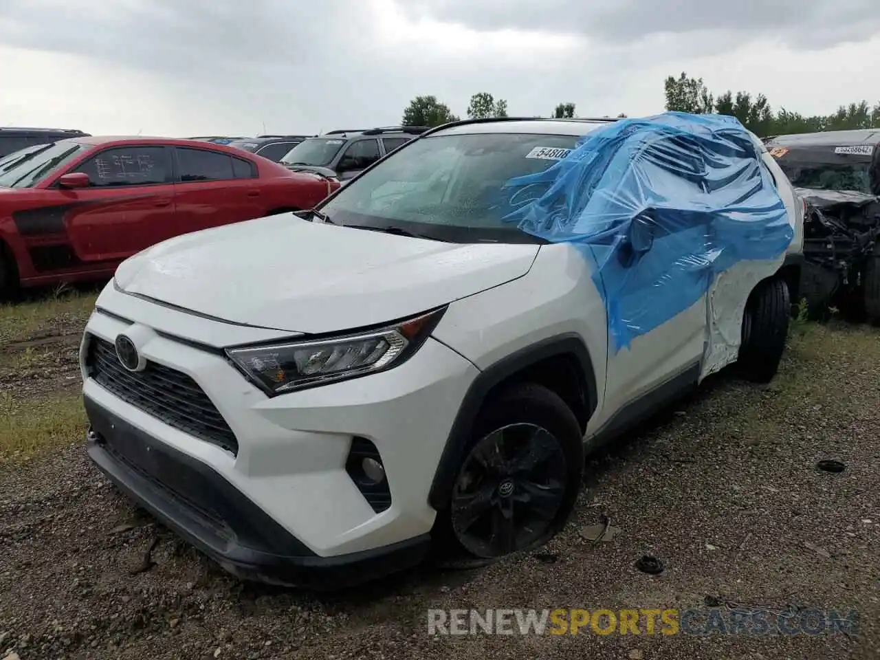 2 Photograph of a damaged car 2T3P1RFV4KW065466 TOYOTA RAV4 2019