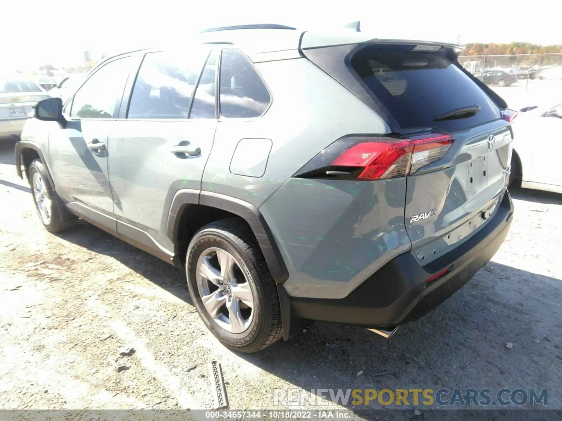 3 Photograph of a damaged car 2T3P1RFV4KW071252 TOYOTA RAV4 2019