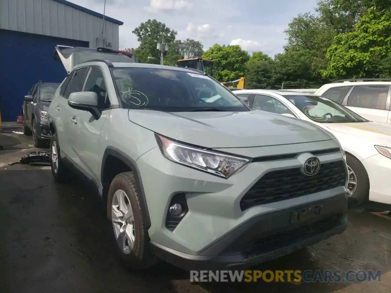 1 Photograph of a damaged car 2T3P1RFV4KW074751 TOYOTA RAV4 2019