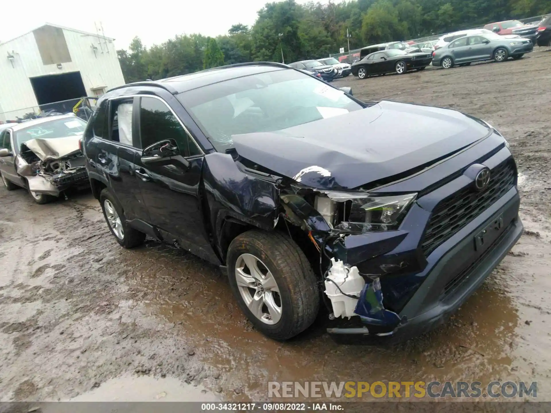 1 Photograph of a damaged car 2T3P1RFV5KC009019 TOYOTA RAV4 2019