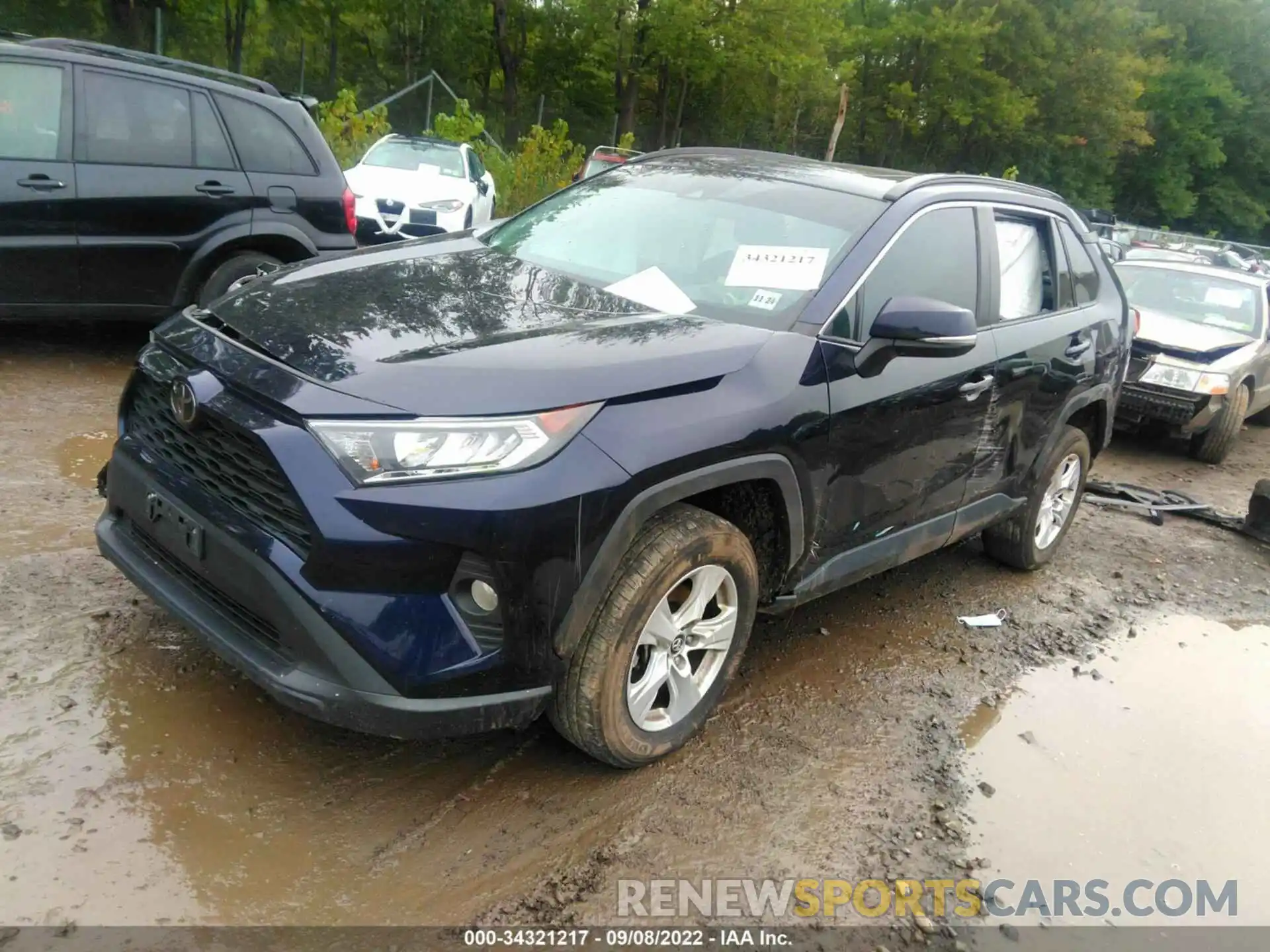 2 Photograph of a damaged car 2T3P1RFV5KC009019 TOYOTA RAV4 2019