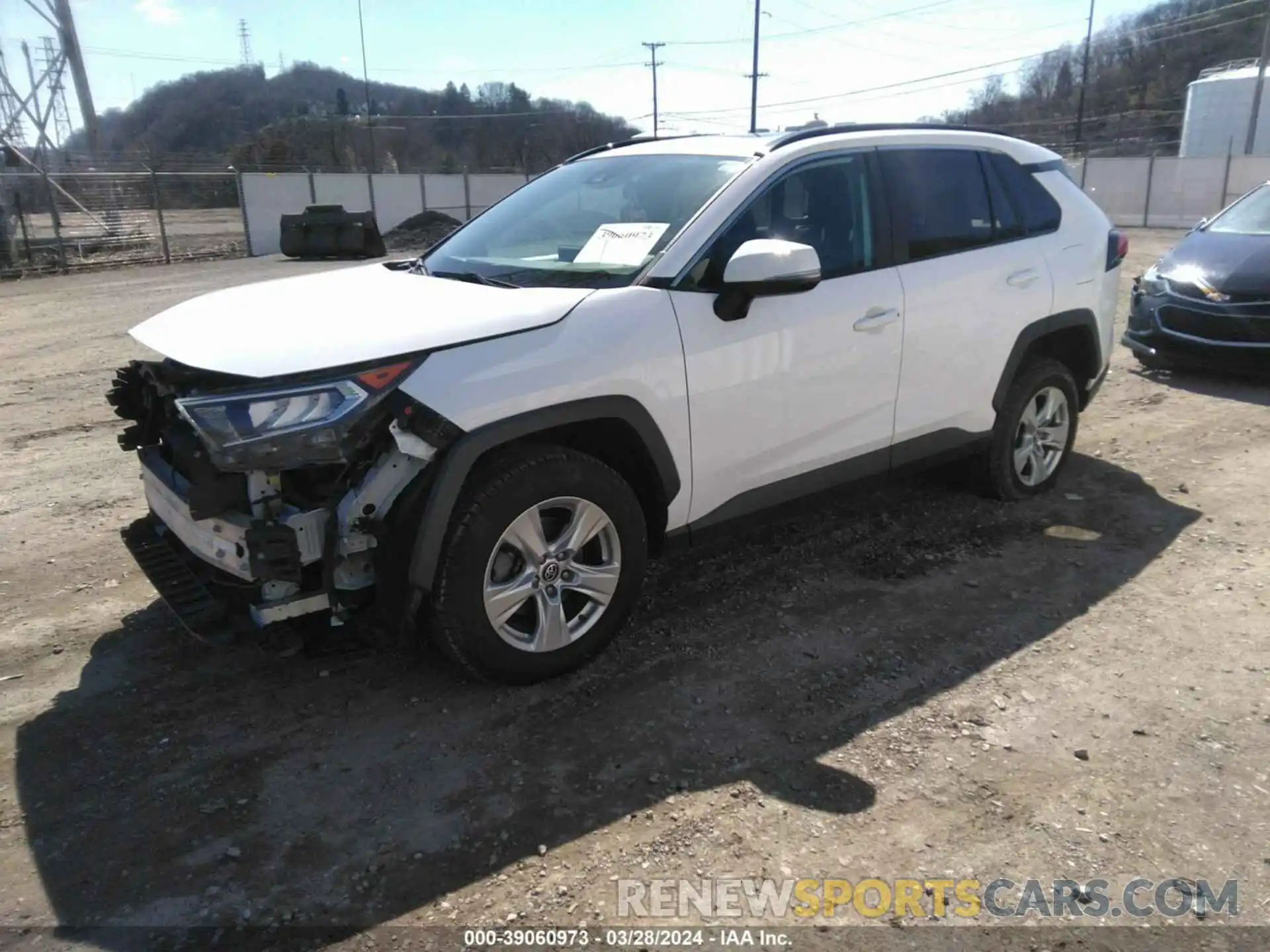 2 Photograph of a damaged car 2T3P1RFV5KC009313 TOYOTA RAV4 2019