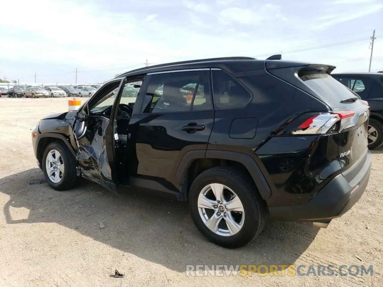 2 Photograph of a damaged car 2T3P1RFV5KC014463 TOYOTA RAV4 2019