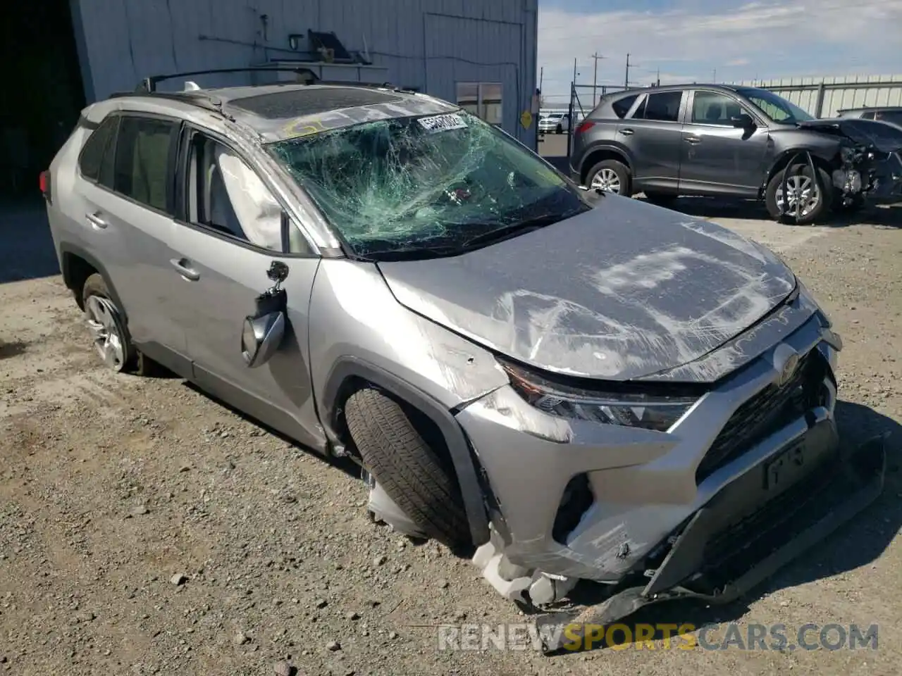 1 Photograph of a damaged car 2T3P1RFV5KC015936 TOYOTA RAV4 2019