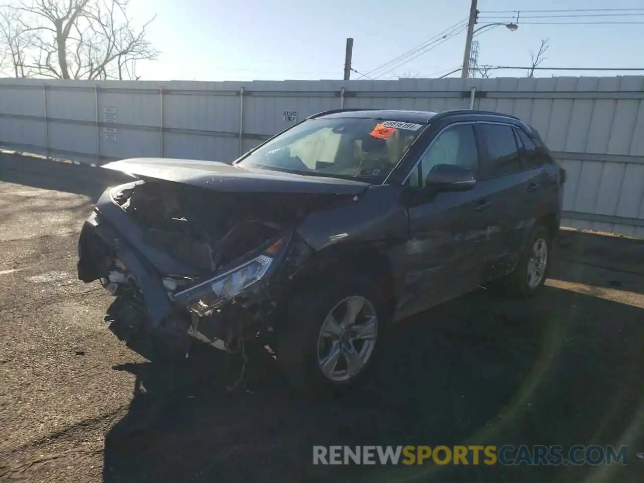 2 Photograph of a damaged car 2T3P1RFV5KC018562 TOYOTA RAV4 2019