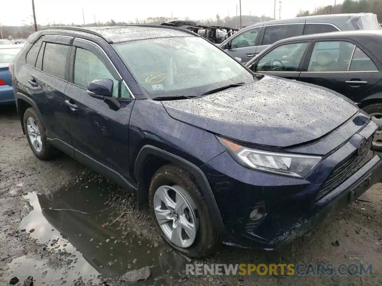 1 Photograph of a damaged car 2T3P1RFV5KC019503 TOYOTA RAV4 2019