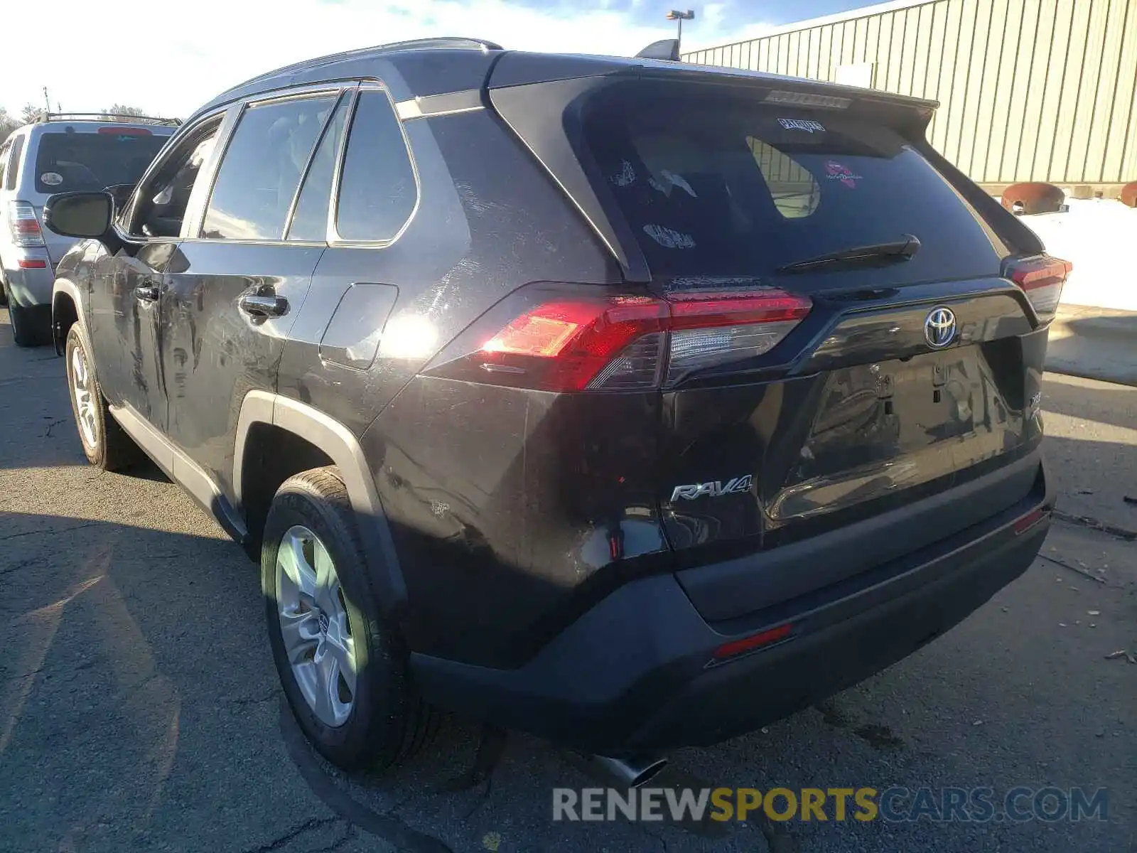 3 Photograph of a damaged car 2T3P1RFV5KC034115 TOYOTA RAV4 2019