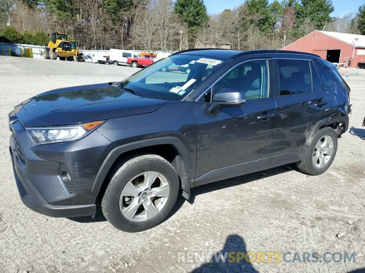 1 Photograph of a damaged car 2T3P1RFV5KC047513 TOYOTA RAV4 2019
