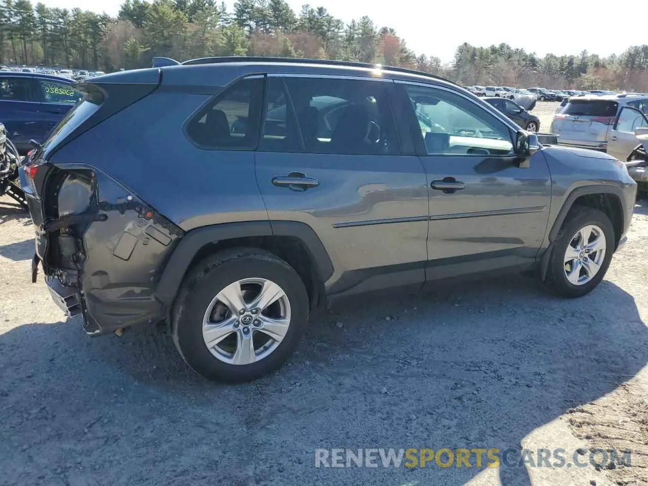 3 Photograph of a damaged car 2T3P1RFV5KC047513 TOYOTA RAV4 2019