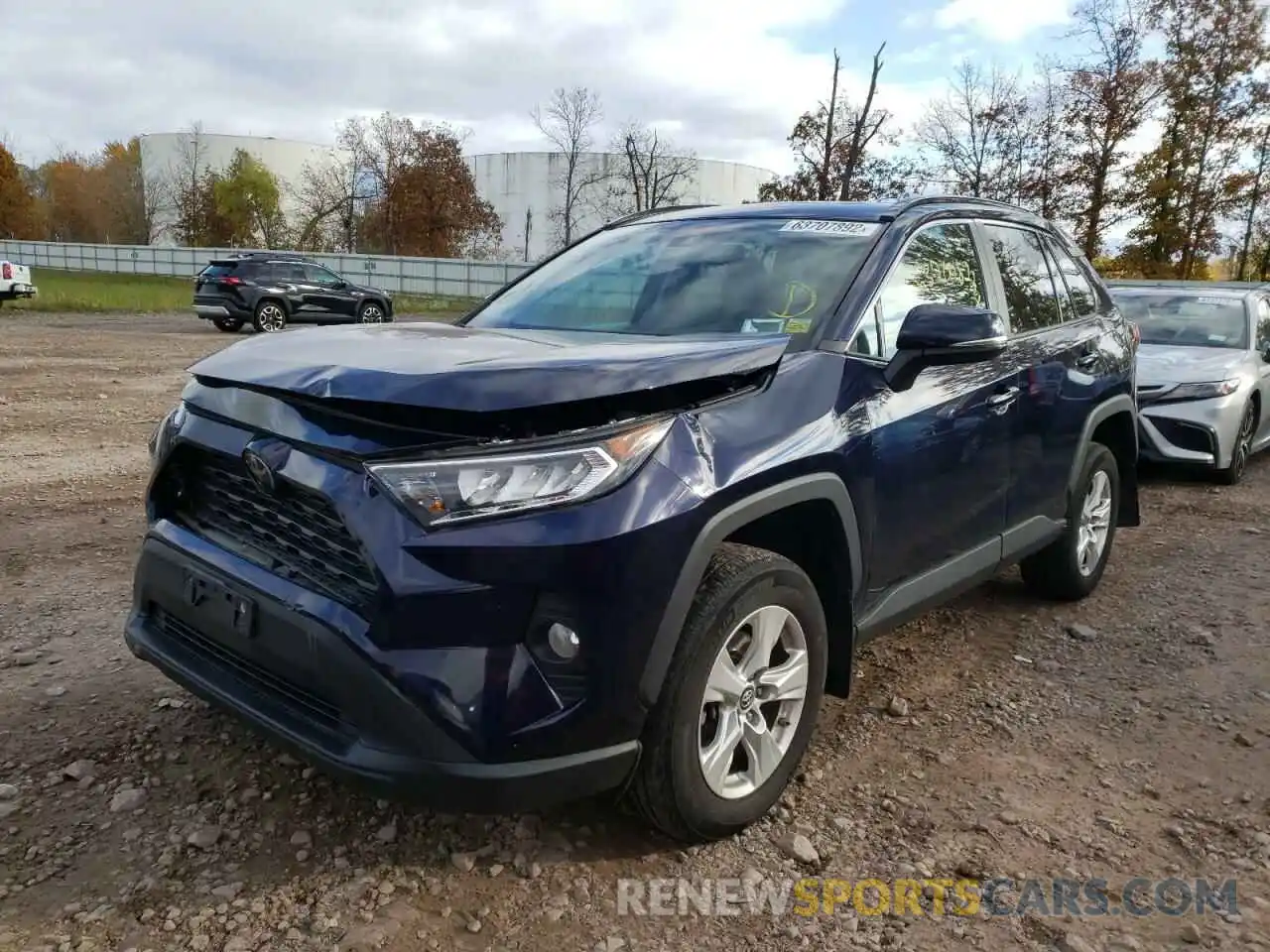 2 Photograph of a damaged car 2T3P1RFV5KC049049 TOYOTA RAV4 2019