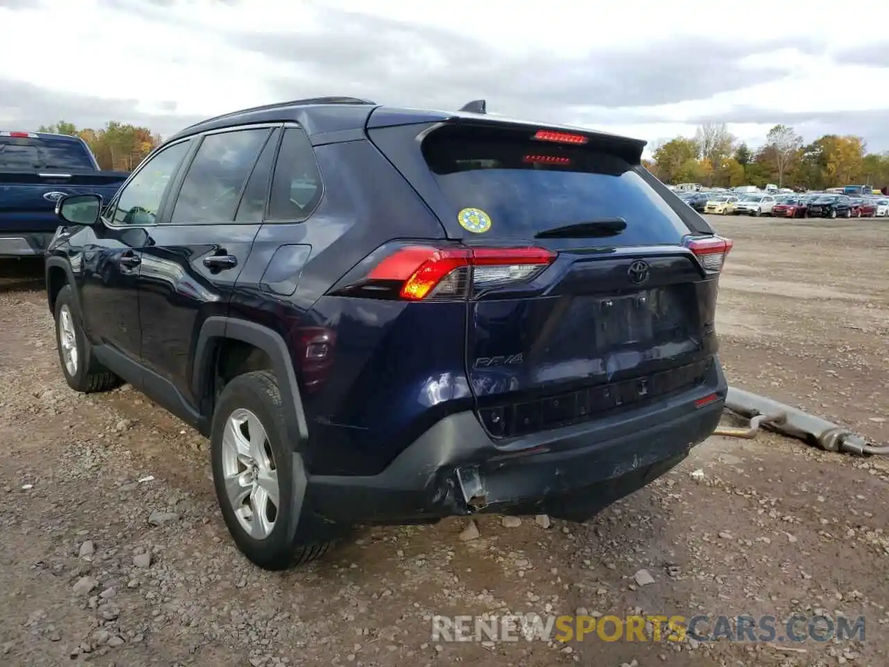 3 Photograph of a damaged car 2T3P1RFV5KC049049 TOYOTA RAV4 2019