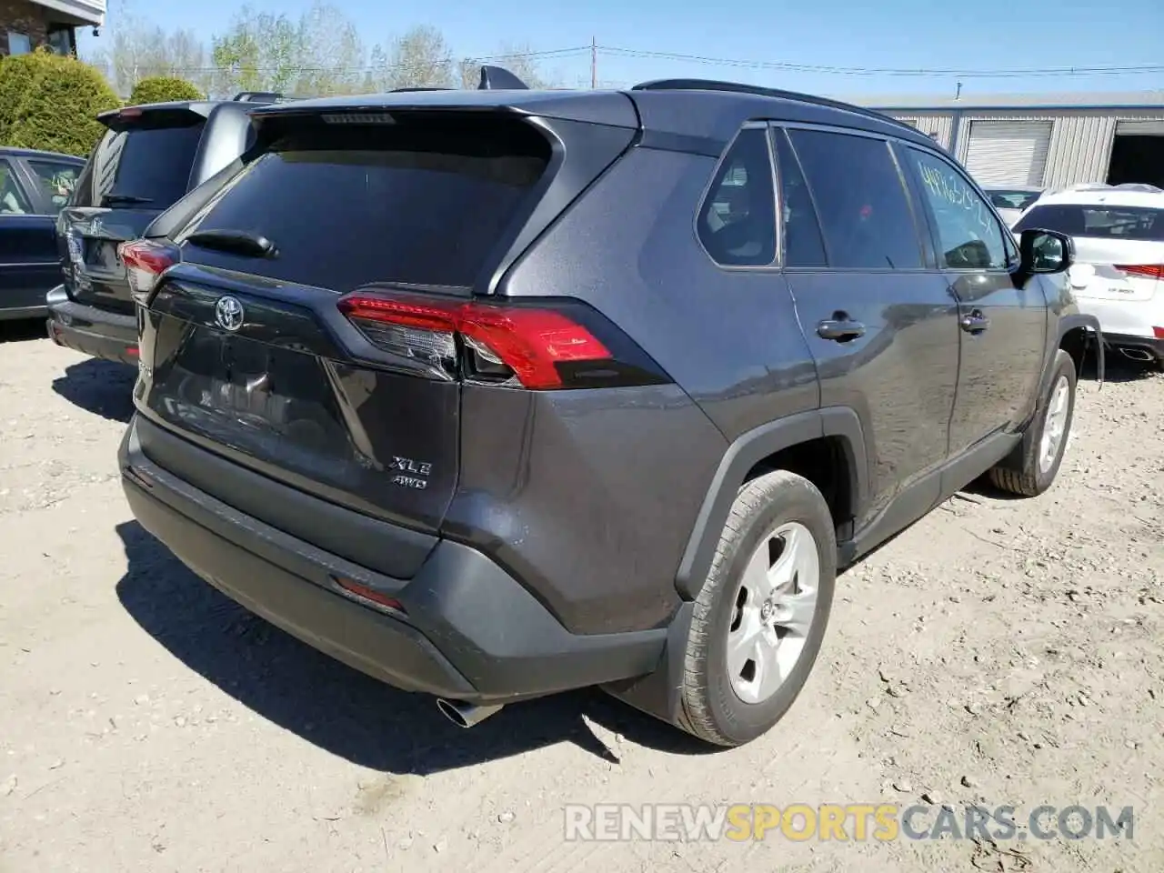 4 Photograph of a damaged car 2T3P1RFV5KC058544 TOYOTA RAV4 2019