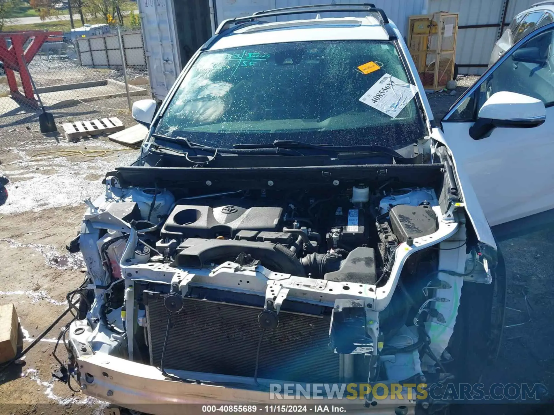 10 Photograph of a damaged car 2T3P1RFV5KW024571 TOYOTA RAV4 2019