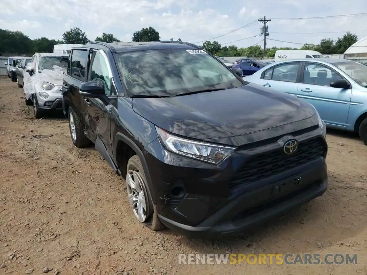 1 Photograph of a damaged car 2T3P1RFV5KW029396 TOYOTA RAV4 2019