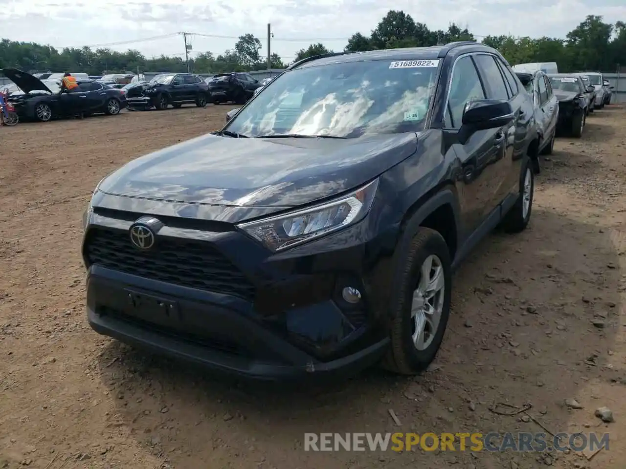 2 Photograph of a damaged car 2T3P1RFV5KW029396 TOYOTA RAV4 2019