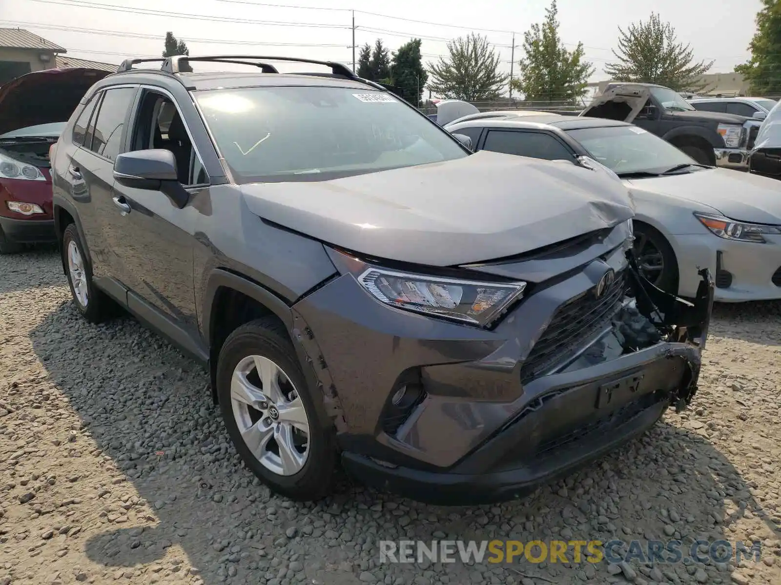 1 Photograph of a damaged car 2T3P1RFV5KW054475 TOYOTA RAV4 2019