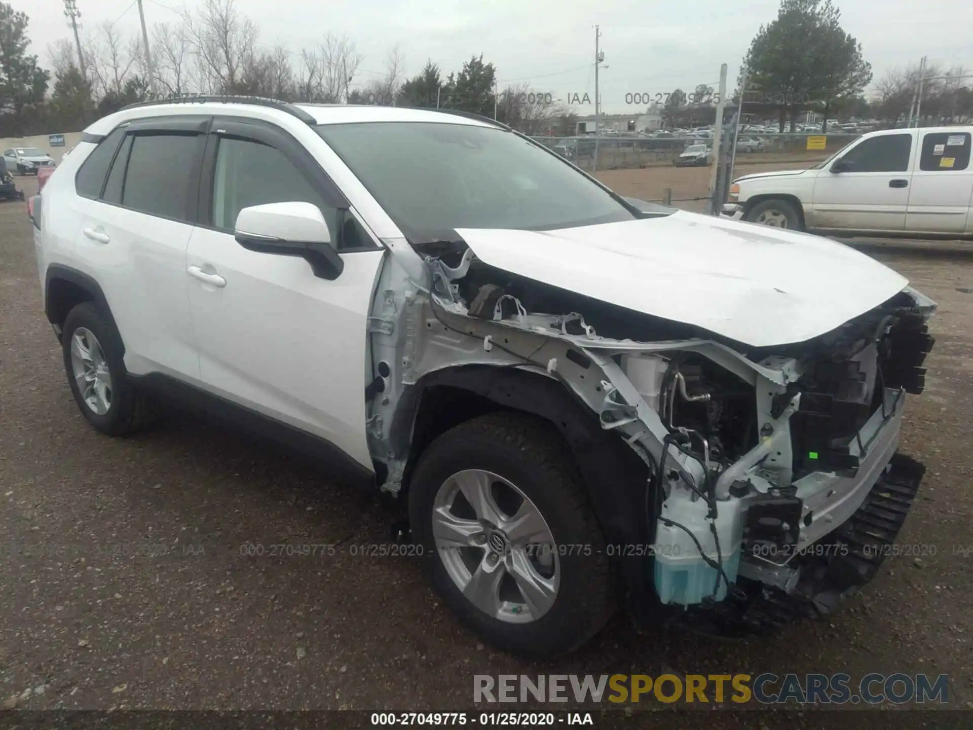 1 Photograph of a damaged car 2T3P1RFV5KW075777 TOYOTA RAV4 2019