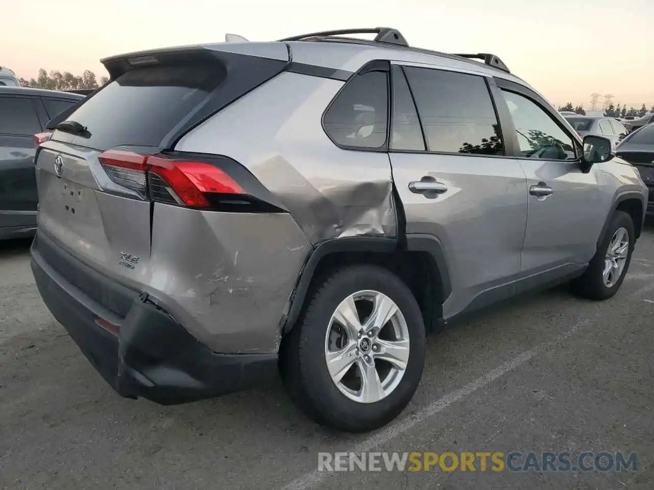 3 Photograph of a damaged car 2T3P1RFV6KC006954 TOYOTA RAV4 2019