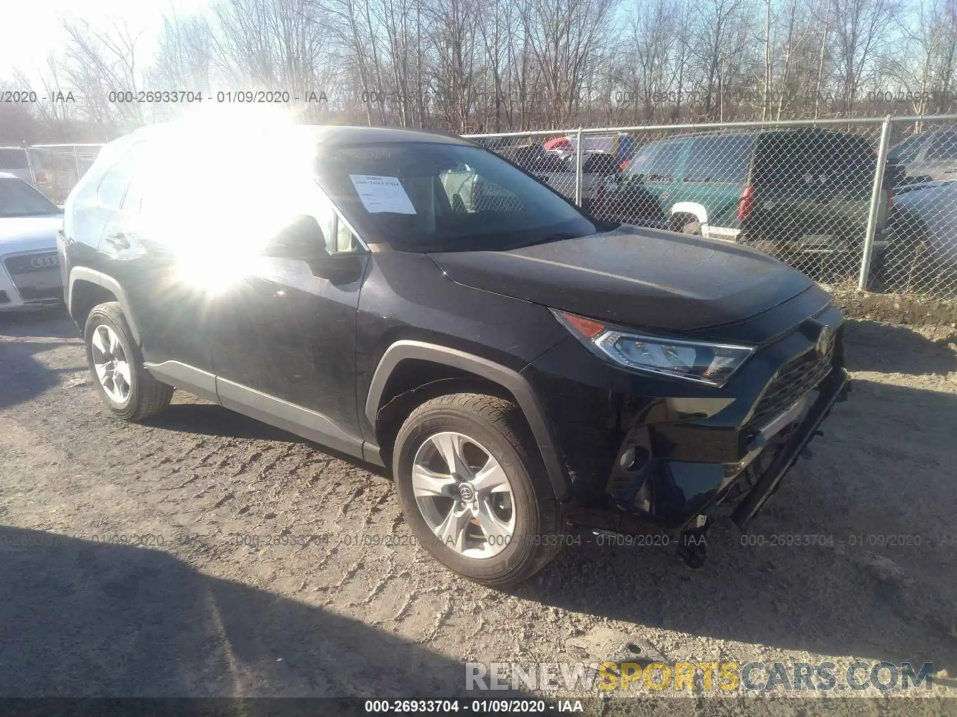 1 Photograph of a damaged car 2T3P1RFV6KC007084 TOYOTA RAV4 2019