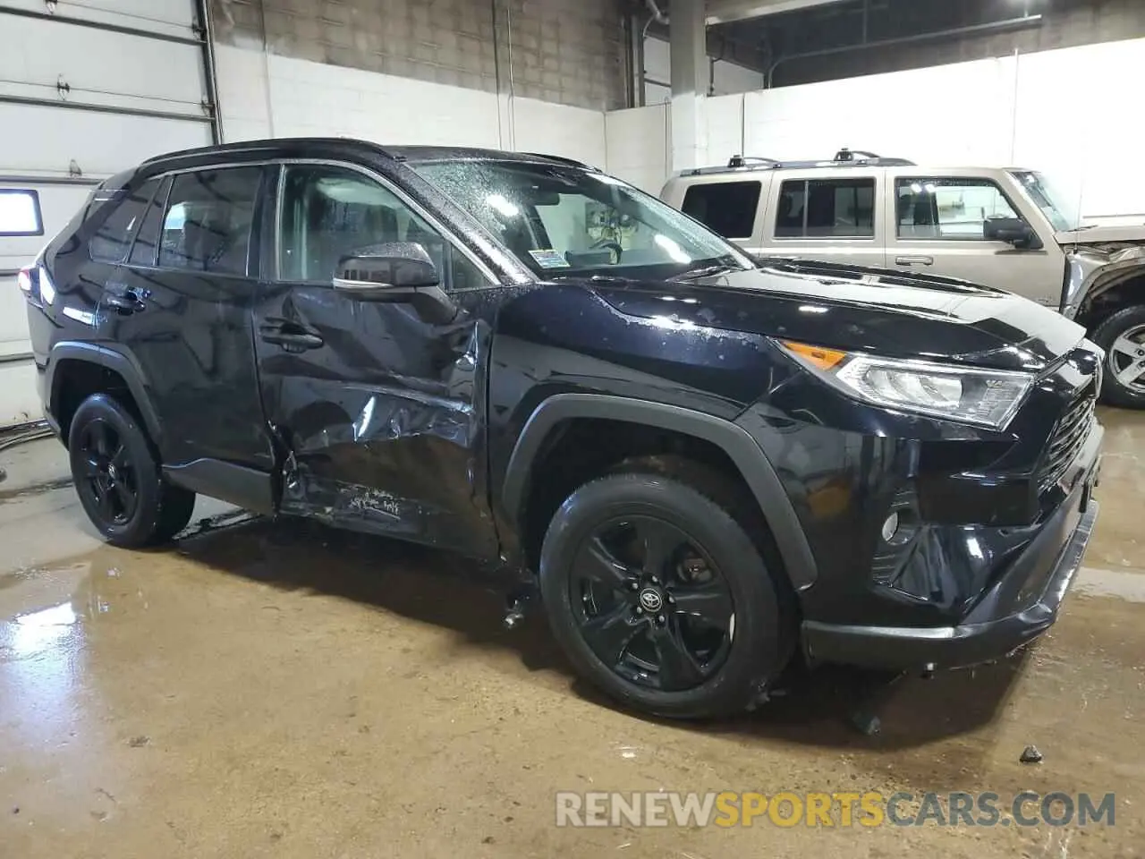 4 Photograph of a damaged car 2T3P1RFV6KC008669 TOYOTA RAV4 2019