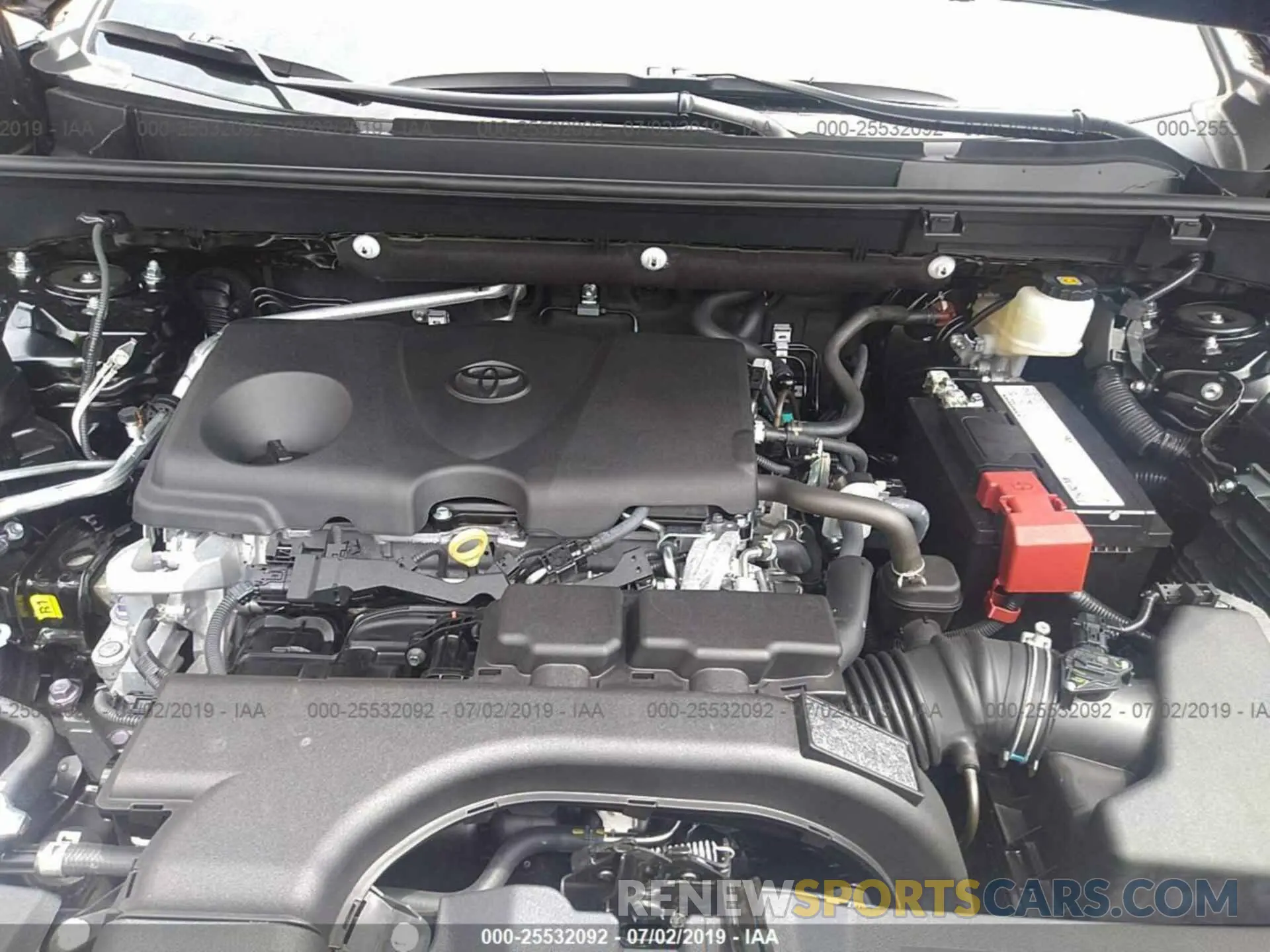 10 Photograph of a damaged car 2T3P1RFV6KC009885 TOYOTA RAV4 2019