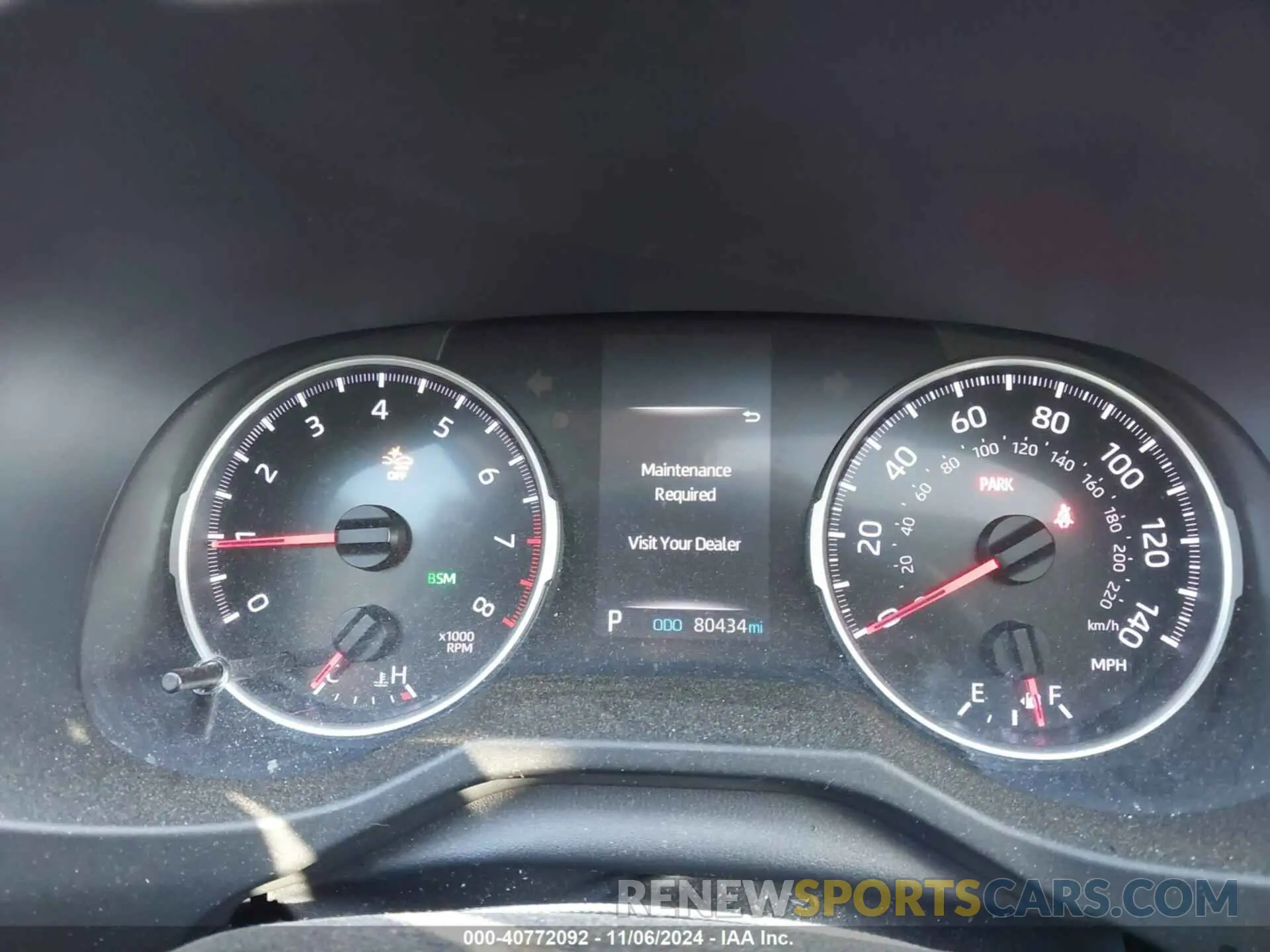 7 Photograph of a damaged car 2T3P1RFV6KC011295 TOYOTA RAV4 2019