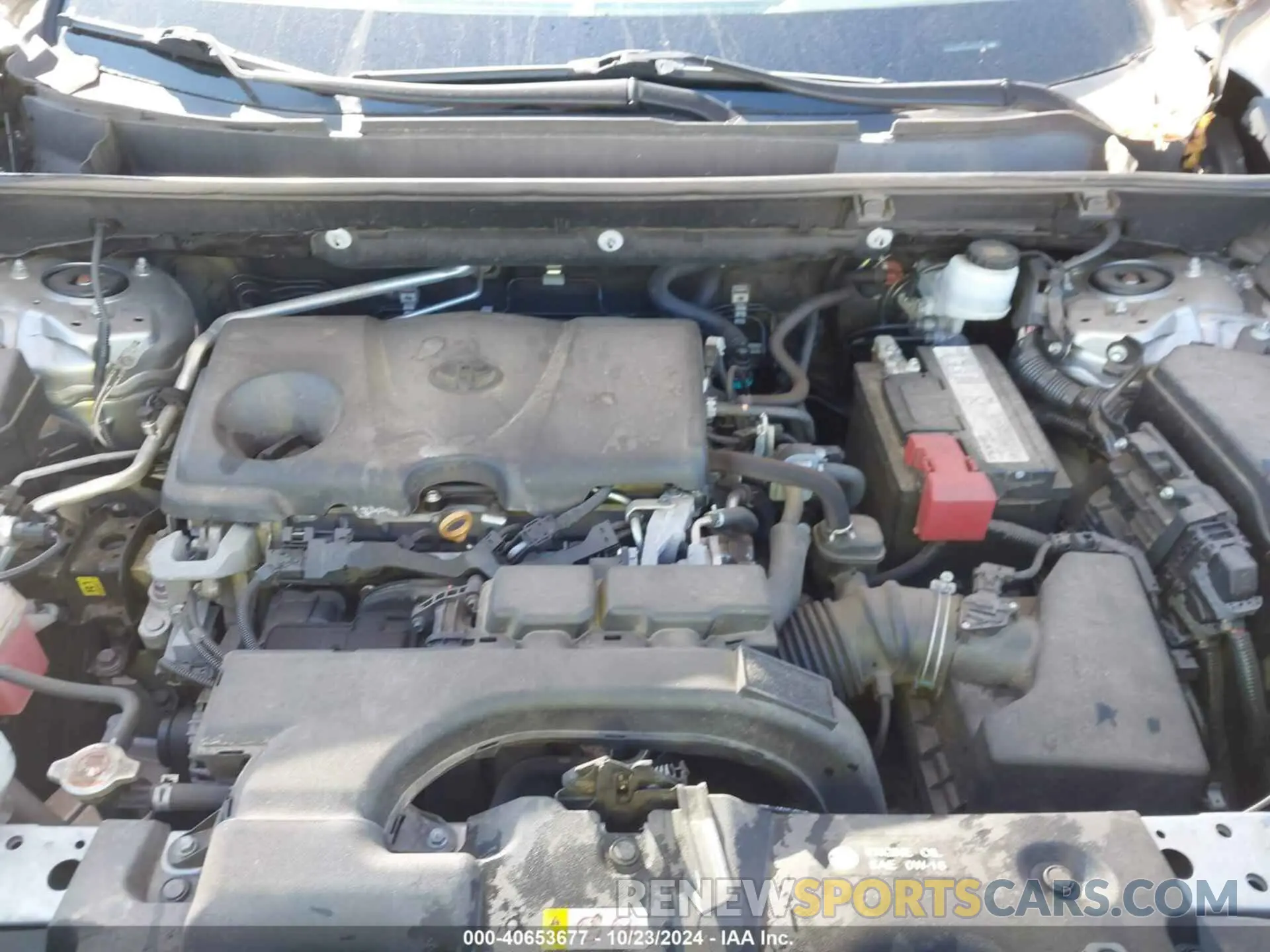 10 Photograph of a damaged car 2T3P1RFV6KC012043 TOYOTA RAV4 2019