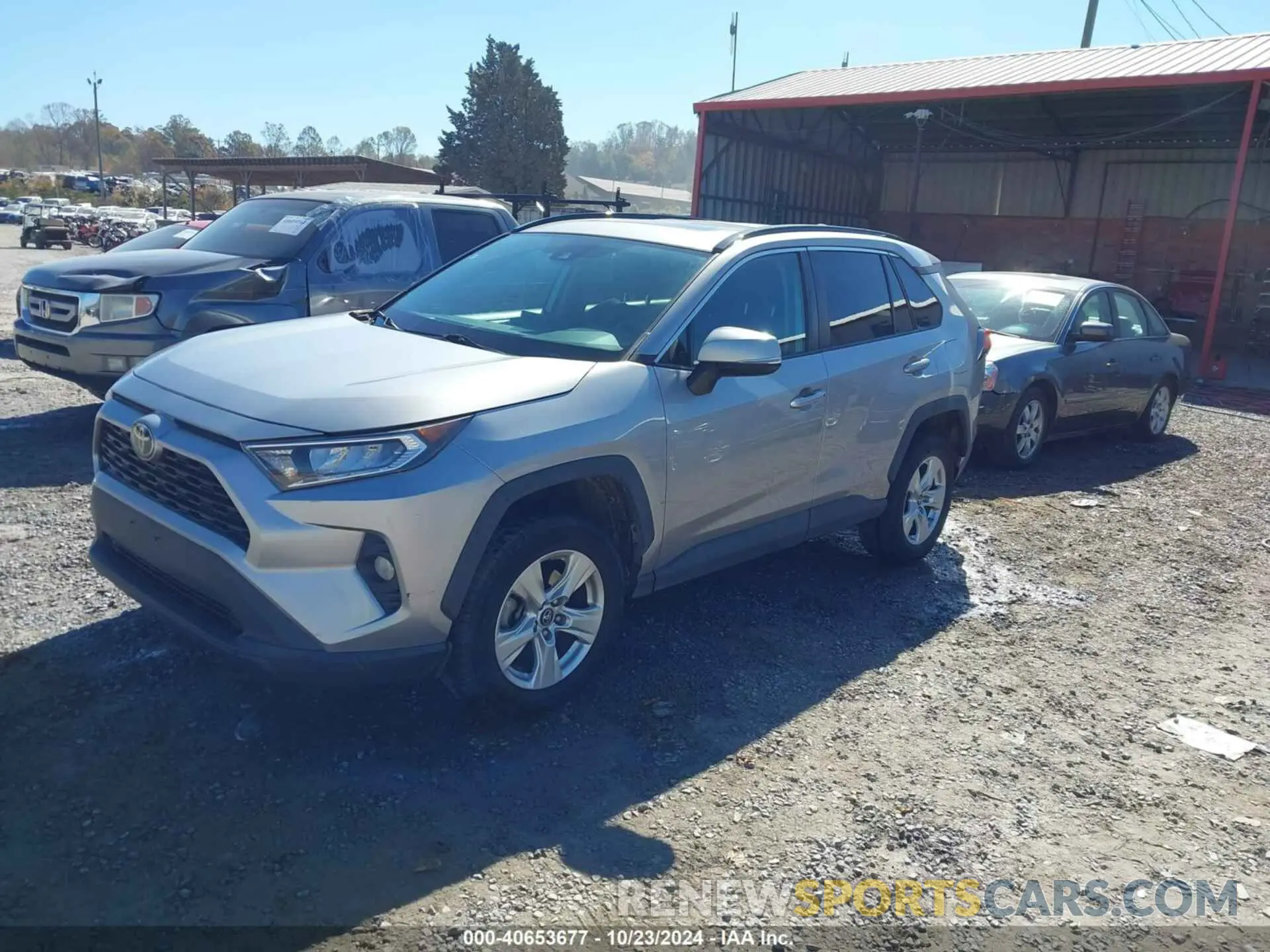 2 Photograph of a damaged car 2T3P1RFV6KC012043 TOYOTA RAV4 2019