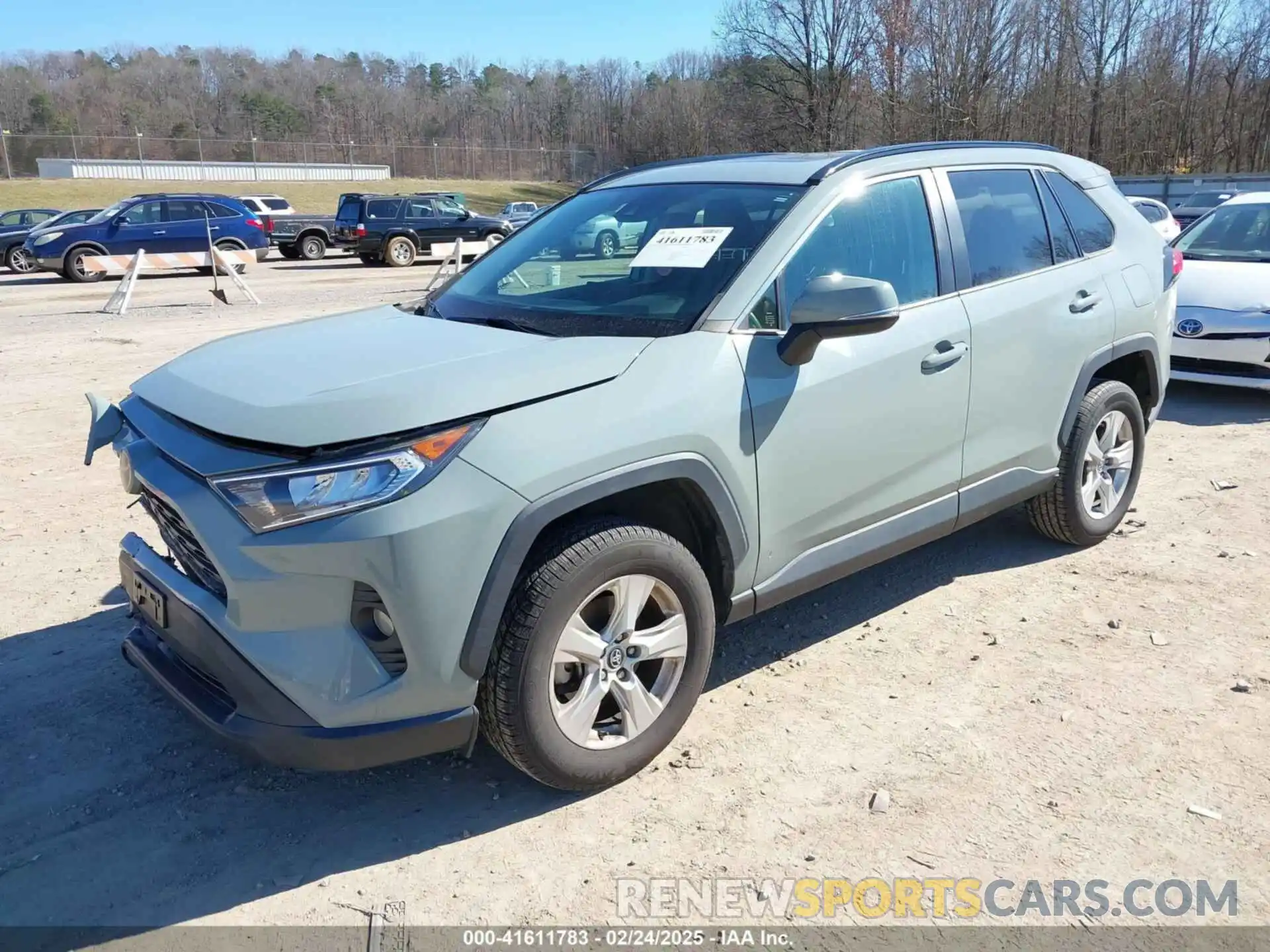 2 Photograph of a damaged car 2T3P1RFV6KC017002 TOYOTA RAV4 2019